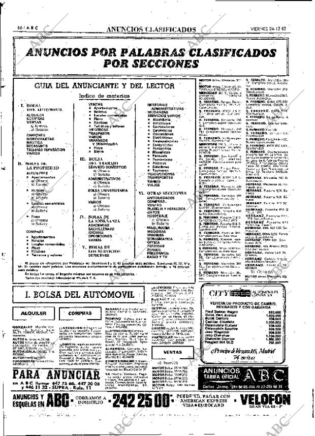 ABC MADRID 24-12-1982 página 66
