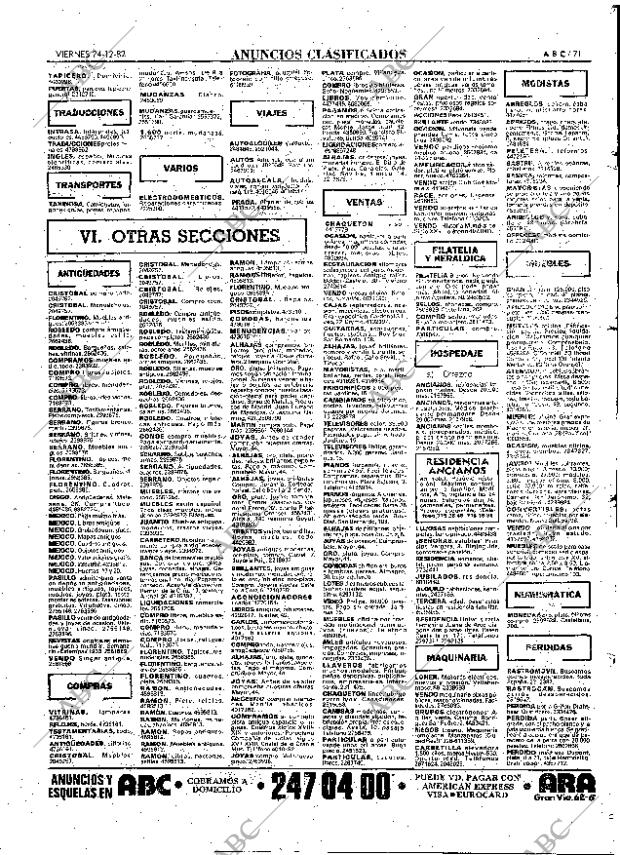 ABC MADRID 24-12-1982 página 71