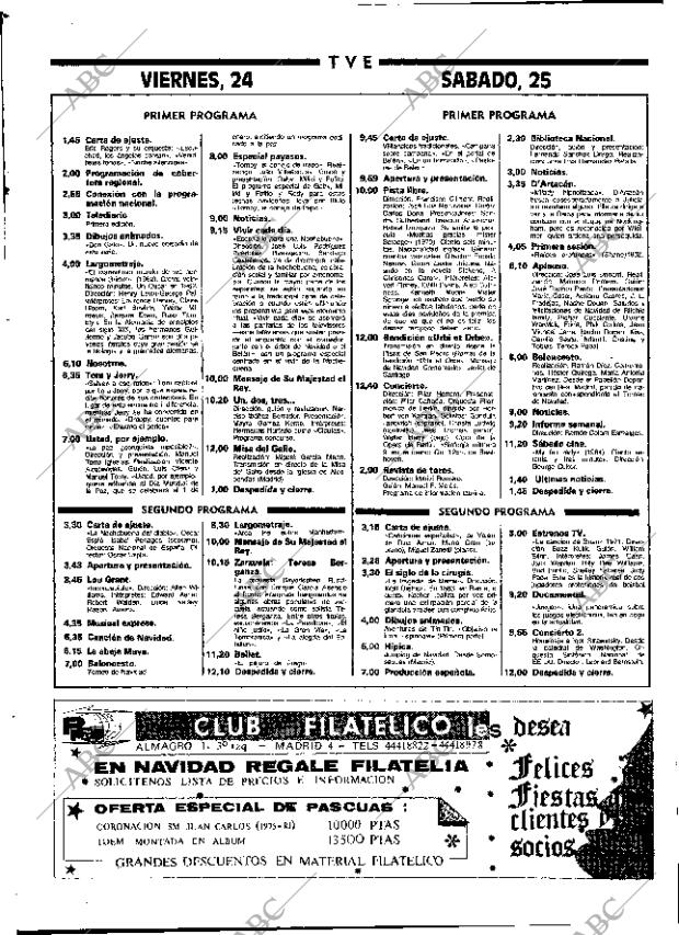 ABC MADRID 24-12-1982 página 86