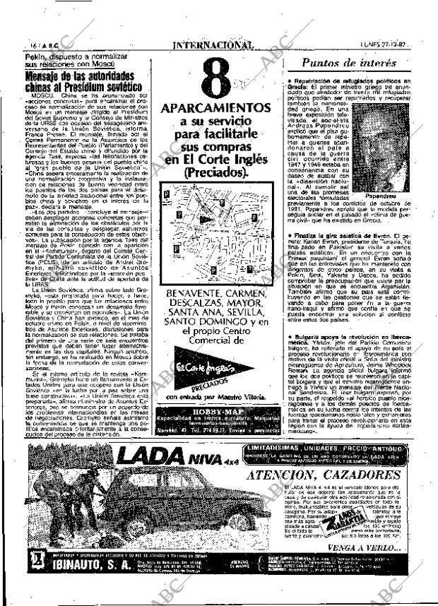 ABC MADRID 27-12-1982 página 16