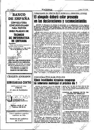 ABC MADRID 27-12-1982 página 22