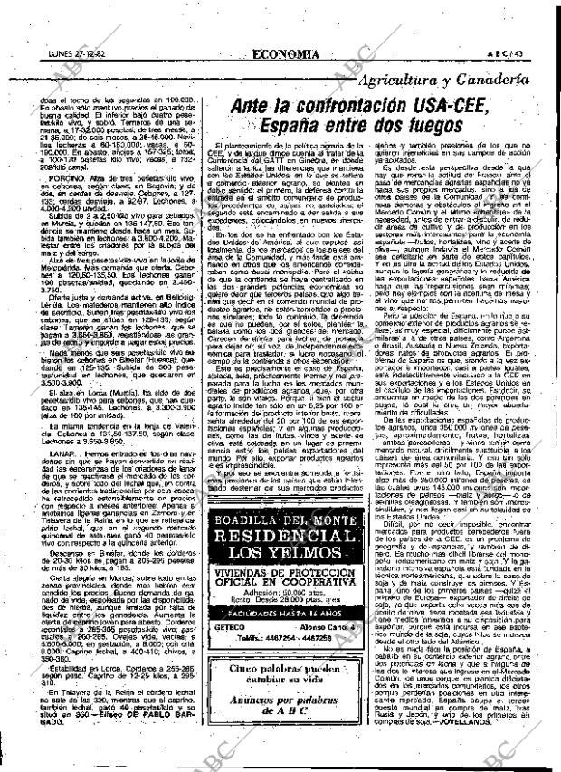 ABC MADRID 27-12-1982 página 43