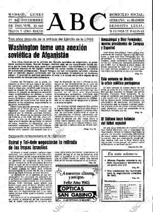 ABC MADRID 27-12-1982 página 9