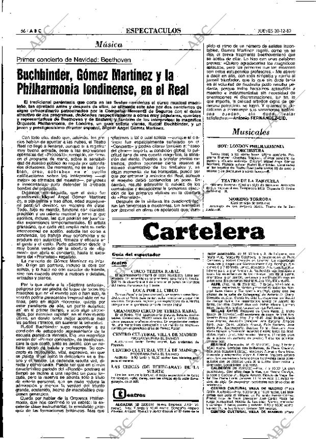 ABC MADRID 30-12-1982 página 66