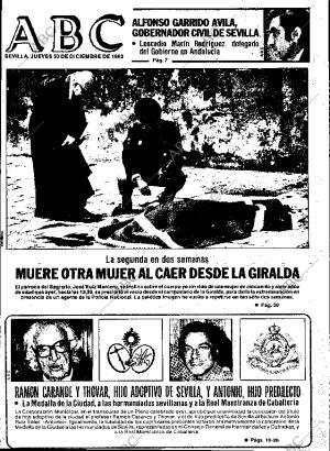 ABC SEVILLA 30-12-1982 página 1