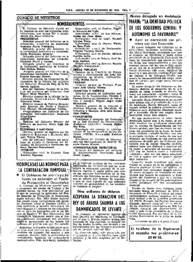 ABC SEVILLA 30-12-1982 página 23