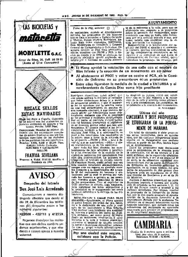 ABC SEVILLA 30-12-1982 página 36
