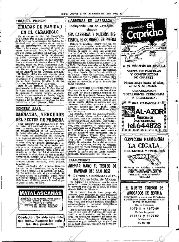 ABC SEVILLA 30-12-1982 página 63