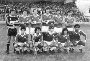 Equipo del real Murcia en la temporada 1982-1983