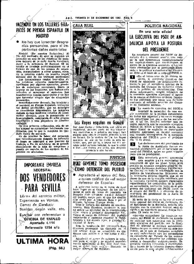 ABC SEVILLA 31-12-1982 página 18