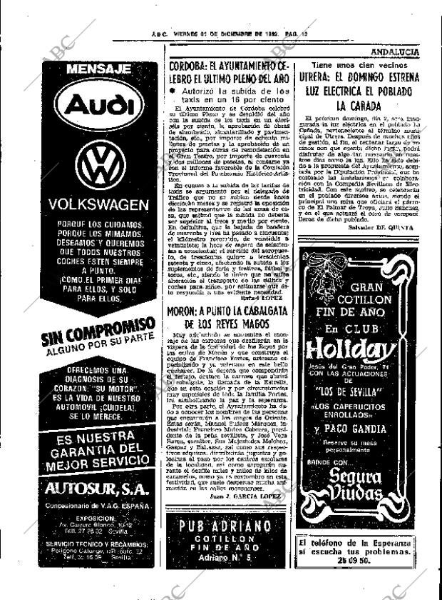 ABC SEVILLA 31-12-1982 página 22