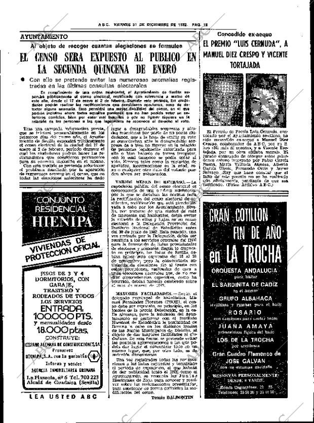ABC SEVILLA 31-12-1982 página 31