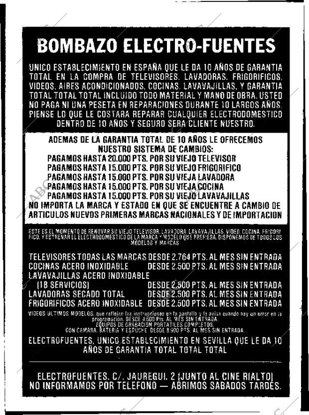 ABC SEVILLA 31-12-1982 página 8