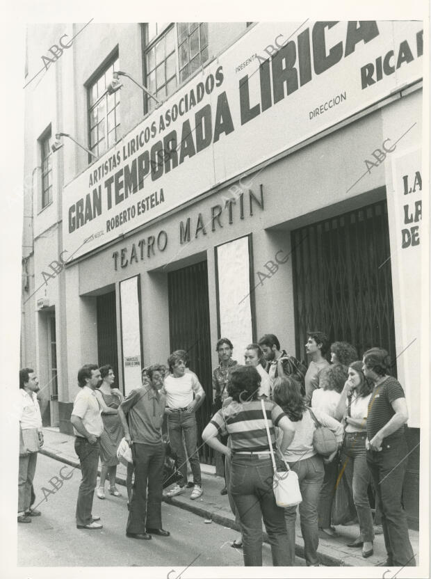 El teatro Martín de Madrid Archivo ABC El teatro Martín de Madrid Archivo ABC
