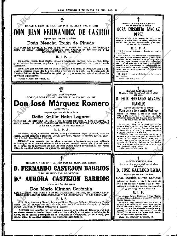 ABC SEVILLA 02-01-1983 página 64