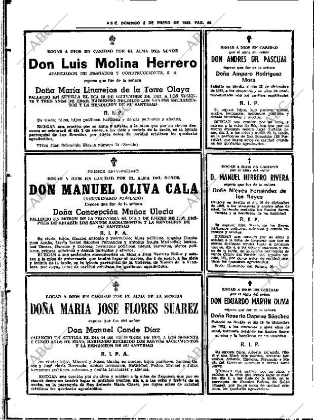 ABC SEVILLA 02-01-1983 página 66