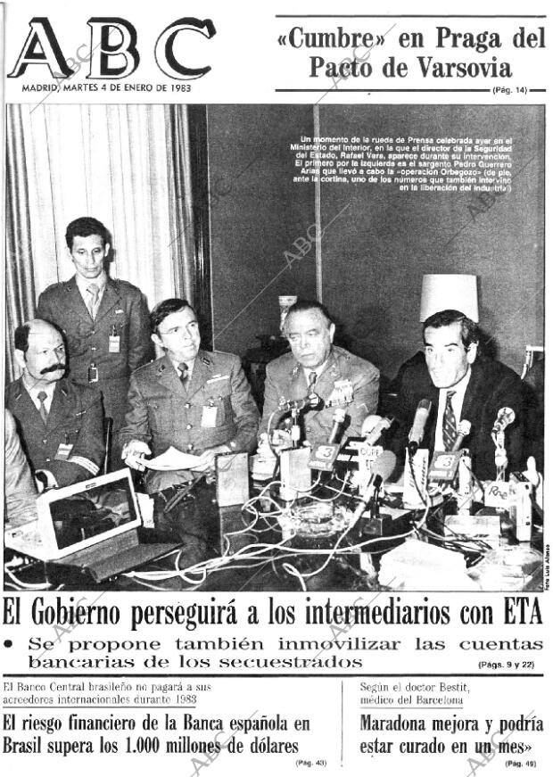 ABC MADRID 04-01-1983 página 1