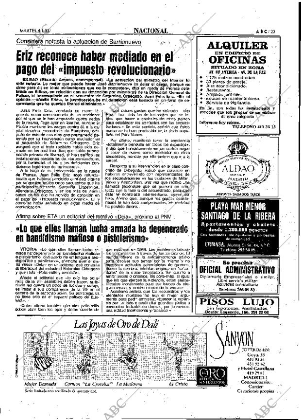 ABC MADRID 04-01-1983 página 23