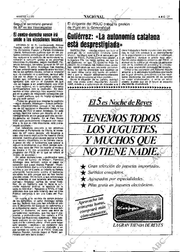 ABC MADRID 04-01-1983 página 27