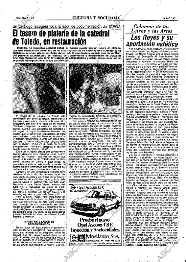 ABC MADRID 04-01-1983 página 35