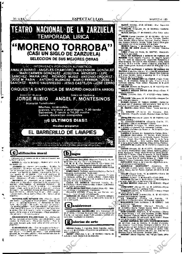 ABC MADRID 04-01-1983 página 58