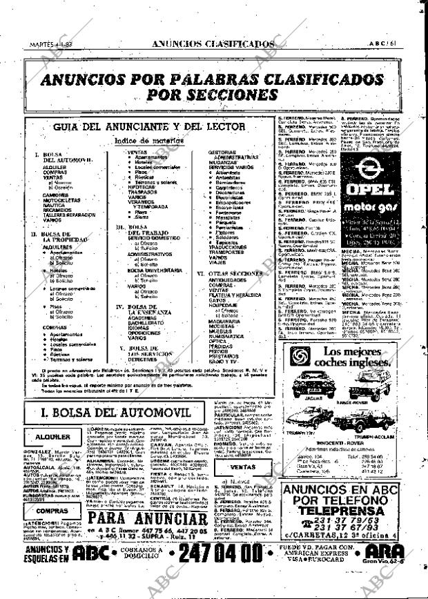 ABC MADRID 04-01-1983 página 61