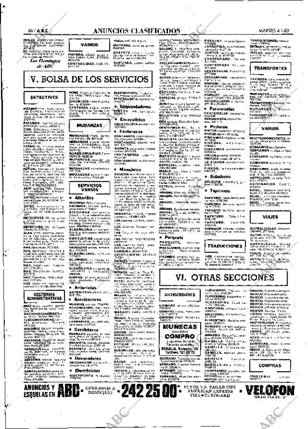 ABC MADRID 04-01-1983 página 66