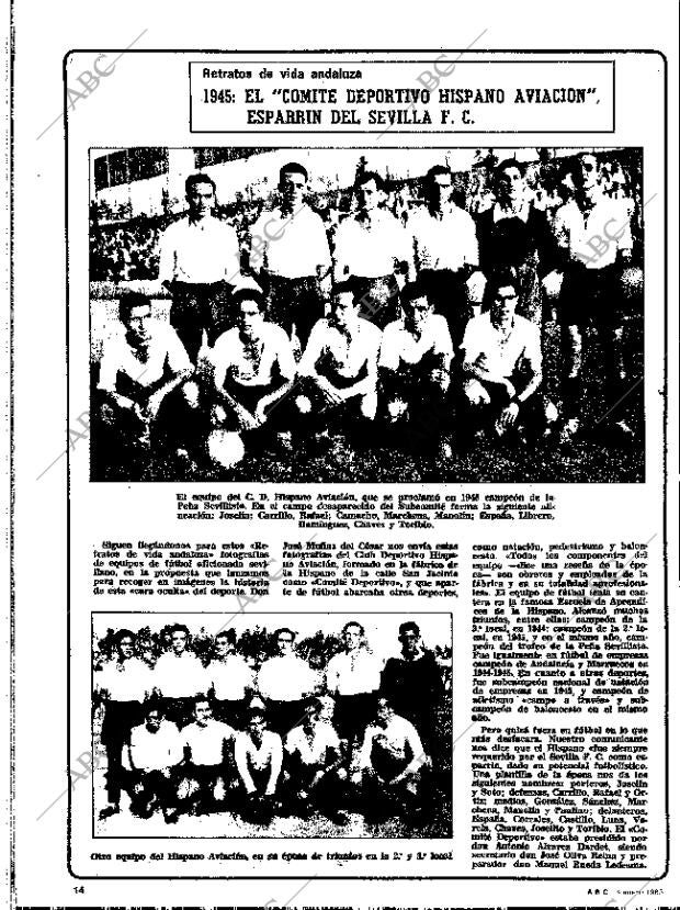 ABC SEVILLA 04-01-1983 página 14