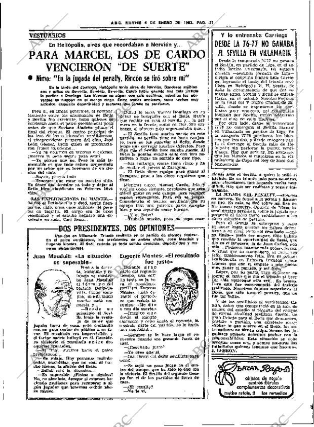 ABC SEVILLA 04-01-1983 página 47