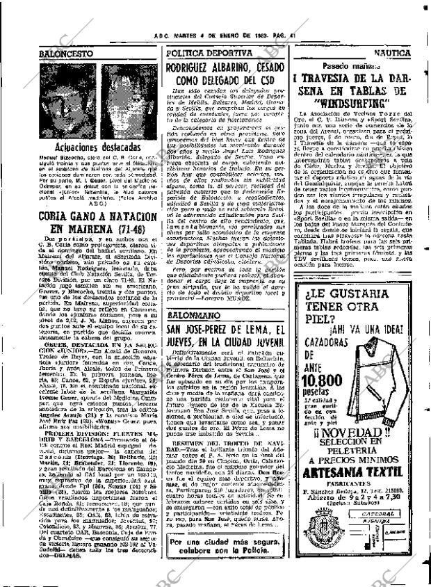 ABC SEVILLA 04-01-1983 página 57
