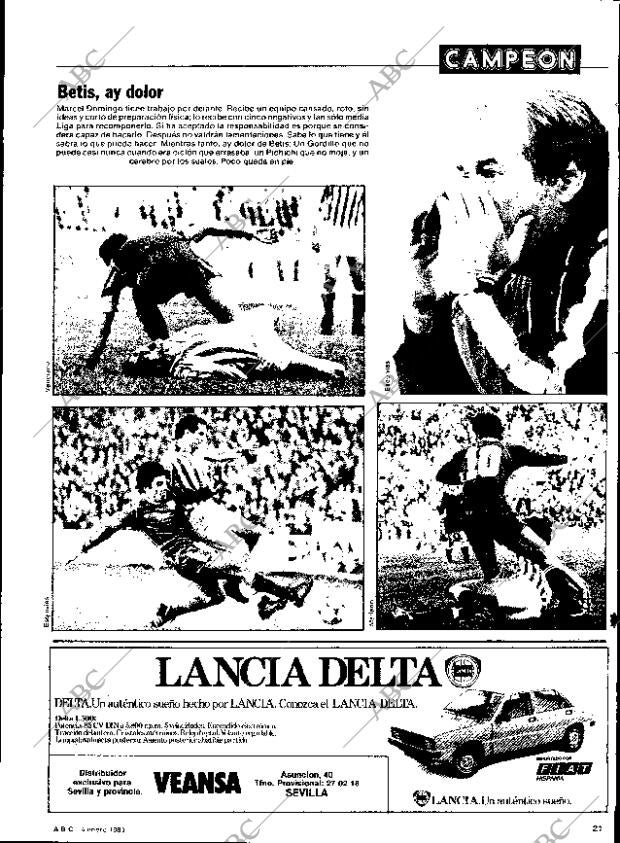 ABC SEVILLA 04-01-1983 página 77