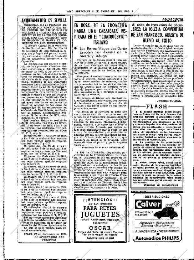 ABC SEVILLA 05-01-1983 página 14