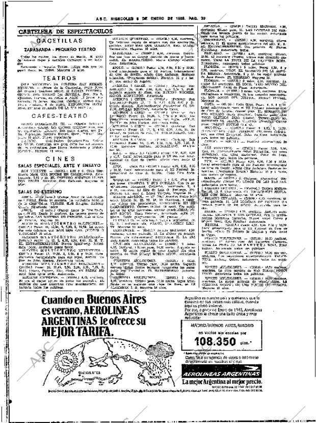 ABC SEVILLA 05-01-1983 página 44