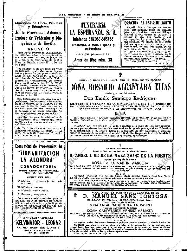 ABC SEVILLA 05-01-1983 página 52