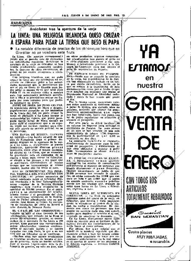 ABC SEVILLA 06-01-1983 página 23