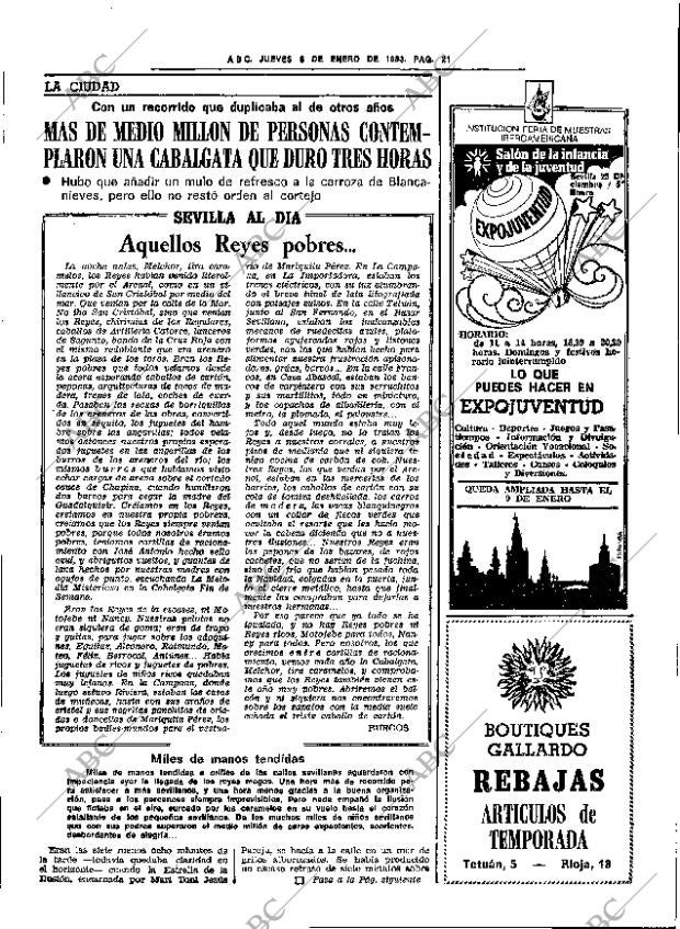 ABC SEVILLA 06-01-1983 página 31