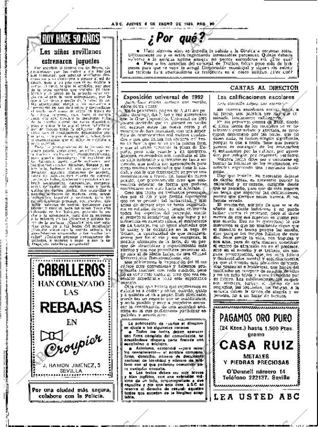ABC SEVILLA 06-01-1983 página 40