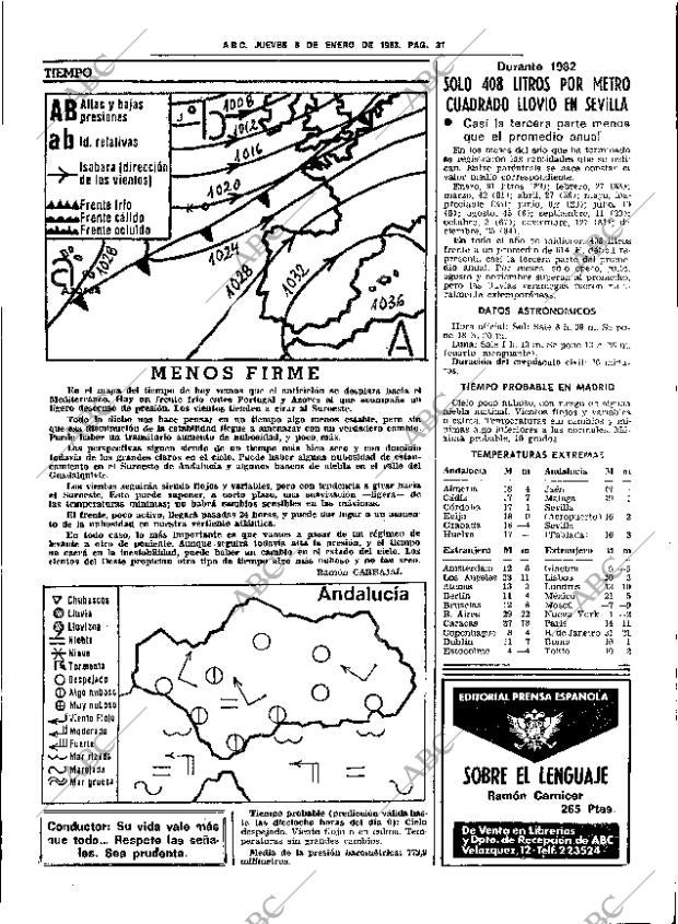 ABC SEVILLA 06-01-1983 página 41
