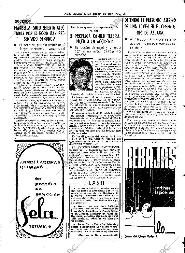 ABC SEVILLA 06-01-1983 página 45