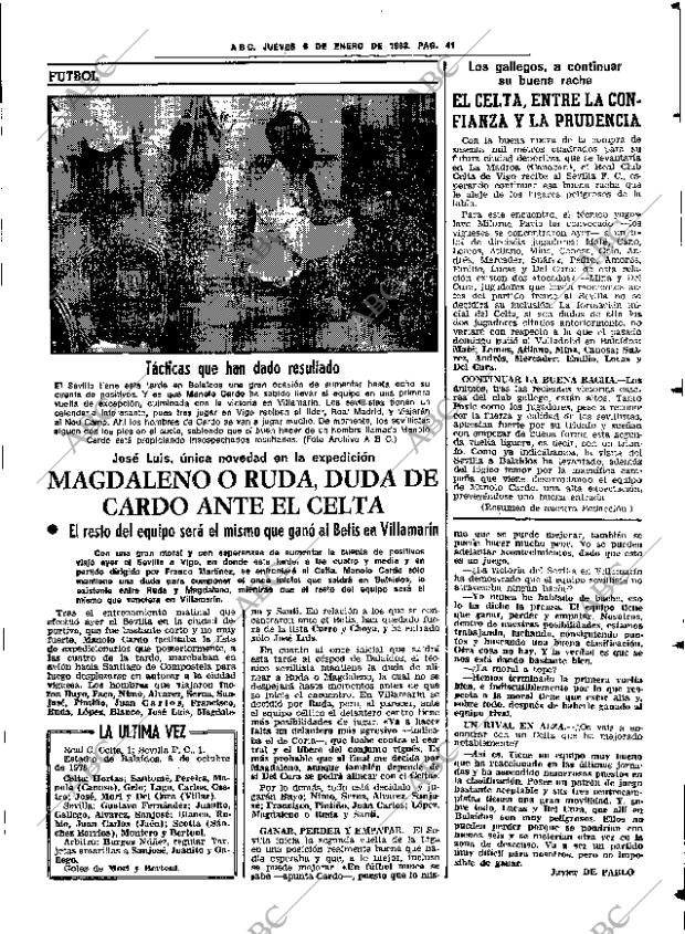 ABC SEVILLA 06-01-1983 página 51