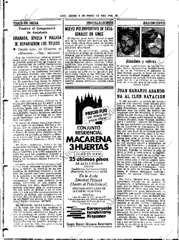 ABC SEVILLA 06-01-1983 página 56
