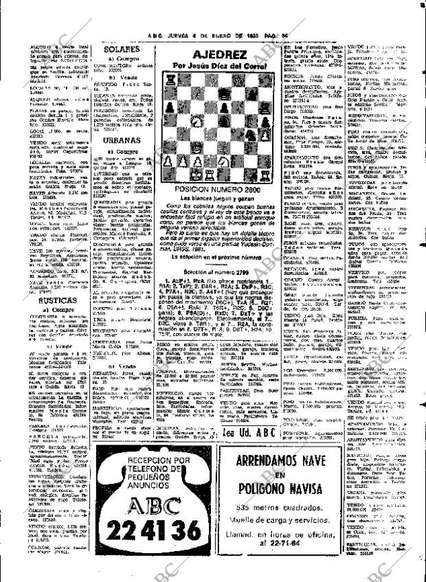 ABC SEVILLA 06-01-1983 página 65
