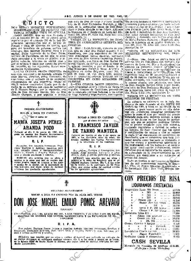 ABC SEVILLA 06-01-1983 página 69