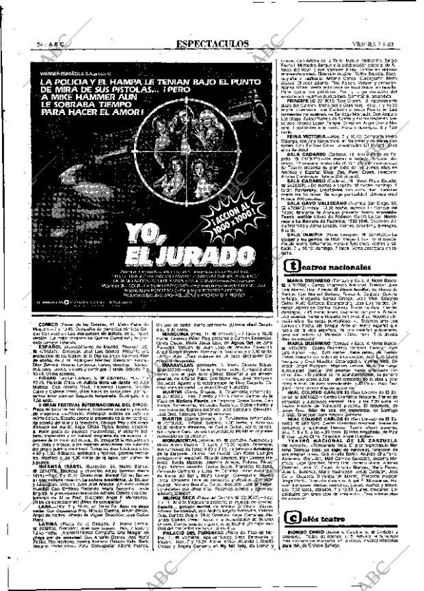 ABC MADRID 07-01-1983 página 54