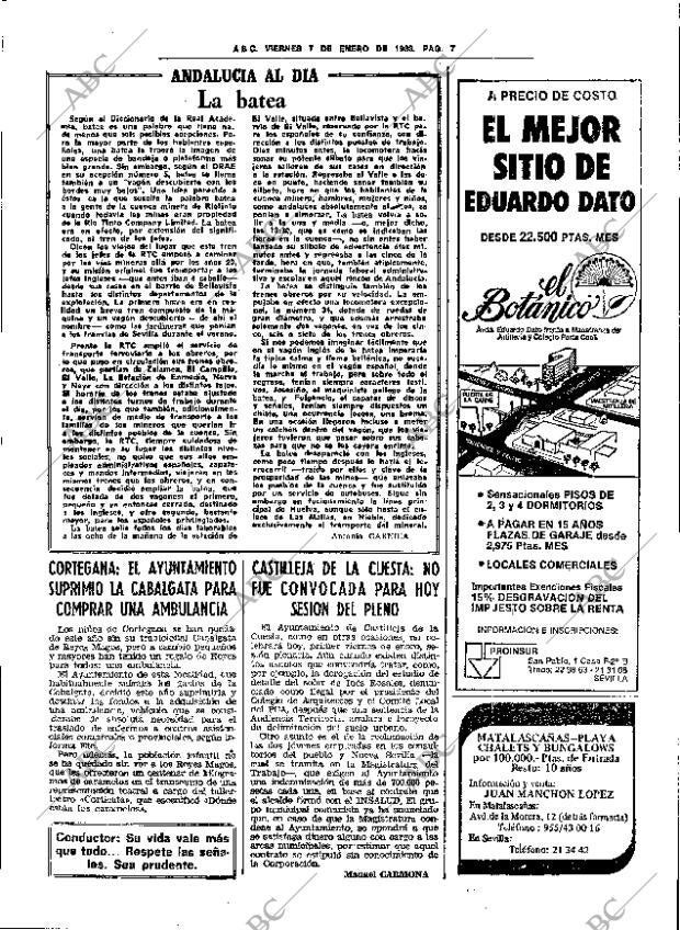 ABC SEVILLA 07-01-1983 página 19