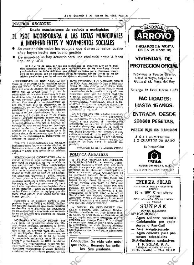 ABC SEVILLA 08-01-1983 página 13