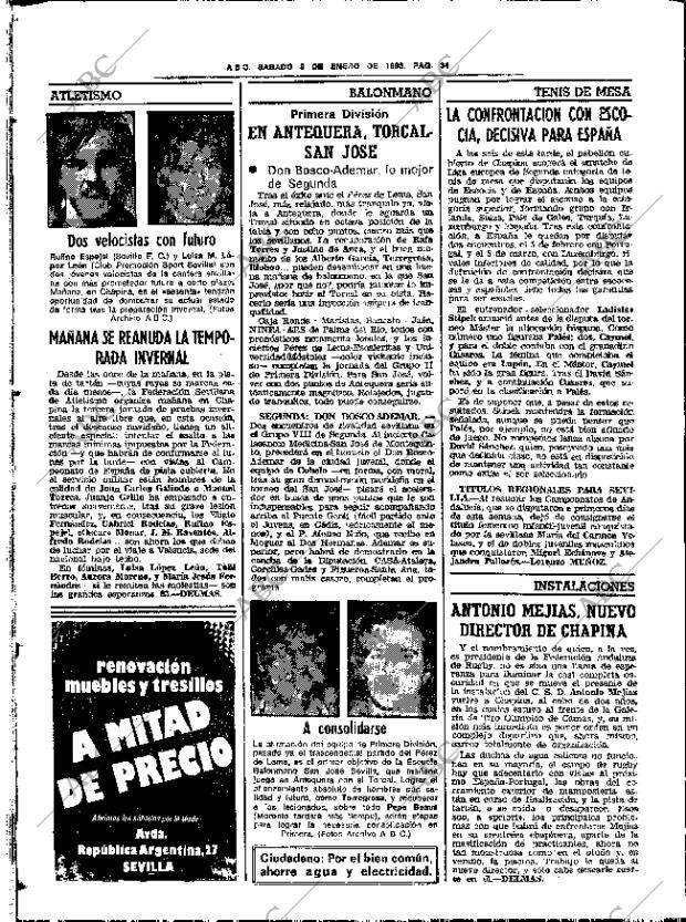 ABC SEVILLA 08-01-1983 página 42