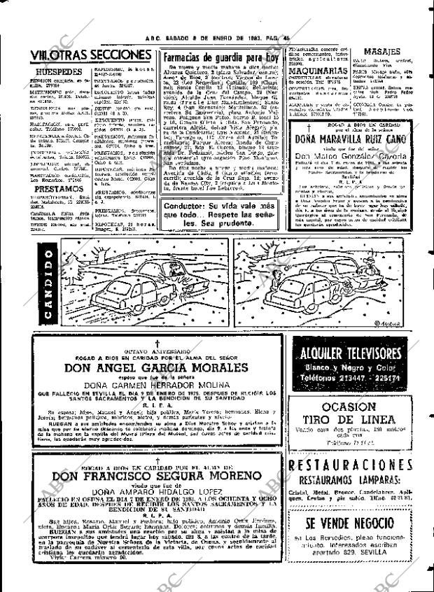 ABC SEVILLA 08-01-1983 página 53