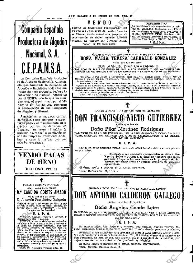 ABC SEVILLA 08-01-1983 página 55