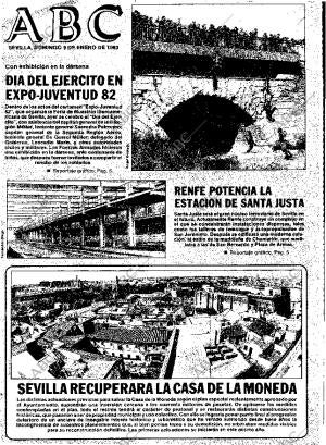 ABC SEVILLA 09-01-1983 página 1